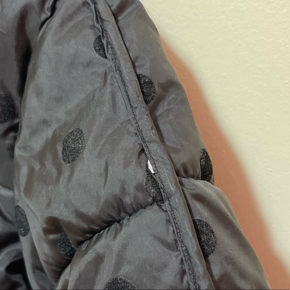 Black Zara Baby polka dot puffer jacket in 18-24m - Picture 4 of 5